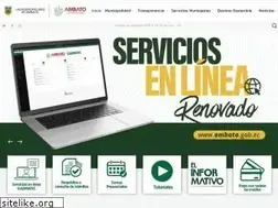 Sites similar to ambato.gob.ec