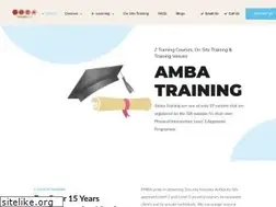 Sites similar to ambatraining.com