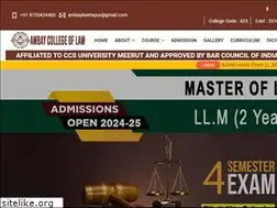 Sites similar to ambaycollege.ac.in
