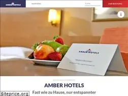 Sites similar to amber-hotels.de
