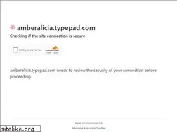 Sites similar to amberalicia.typepad.com