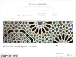 Sites similar to ambereendadabhoy.com