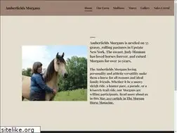 Sites similar to amberfieldsmorgans.com