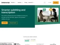 Sites similar to amberscript.com