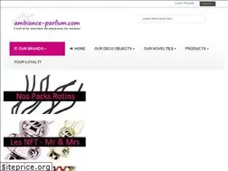 Sites similar to ambiance-parfum.com
