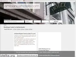 Sites similar to ambiancehotels.com
