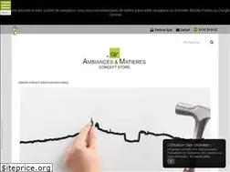 Sites similar to ambiancesetmatieres.eu