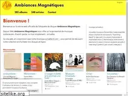Sites similar to ambiancesmagnetiques.com
