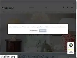 Sites similar to ambiarte.de