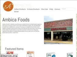 Sites similar to ambicafoods.com