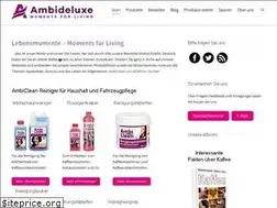 Sites similar to ambideluxe.de