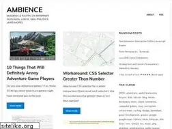 Sites similar to ambience.sk