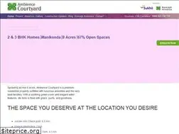 Sites similar to ambiencecourtyard.in