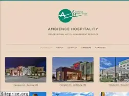Sites similar to ambiencehospitality.com