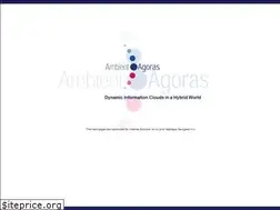 Sites similar to ambient-agoras.org