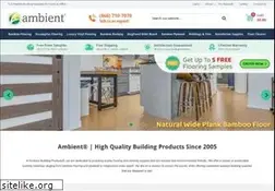 Sites similar to ambientbamboo.com