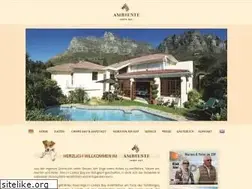 Sites similar to ambiente-guesthouse.com