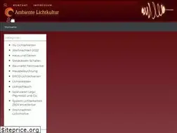 Sites similar to ambiente-lichtkultur.de