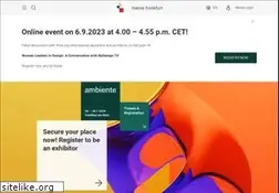 Sites similar to ambiente.messefrankfurt.com