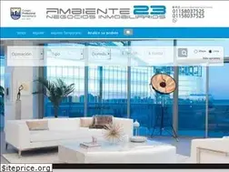 Sites similar to ambiente23.com.ar