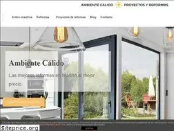 Sites similar to ambientecalido.es