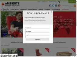 Sites similar to ambientefurniture.com