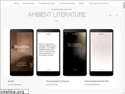 Sites similar to ambientlit.com