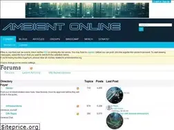 Sites similar to ambientonline.org
