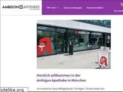 Sites similar to ambigon-apotheke.de