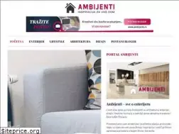 Sites similar to ambijenti.rs