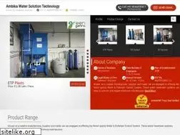 Sites similar to ambikawatersolution.com