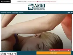 Sites similar to ambimassageschool.com