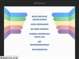 Sites similar to ambiss.ru