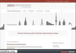 Sites similar to ambitio-bewerbungsservice.de