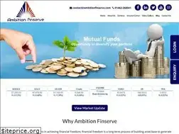 Sites similar to ambitionfinserve.com