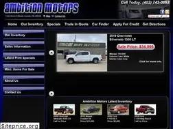 Sites similar to ambitionmotors.com