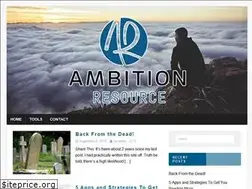 Sites similar to ambitionresource.com