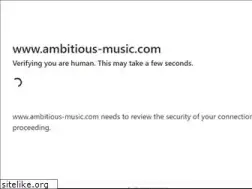 Sites similar to ambitious-music.com