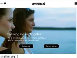 Sites similar to ambitiouscoliving.com
