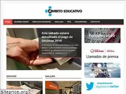 Sites similar to ambitoeducativo.com