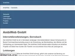Sites similar to ambiweb.de