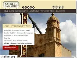Sites similar to amblermainstreet.org