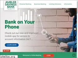 Sites similar to amblersavingsbank.com