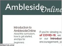 Sites similar to amblesideonline.org