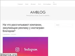Sites similar to amblog.ru