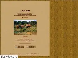 Sites similar to amboseli.de