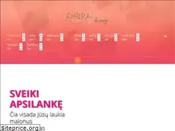 Sites similar to ambra.lt