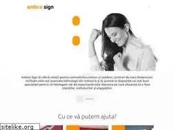 Sites similar to ambrasign.ro