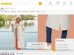 Sites similar to ambria.de