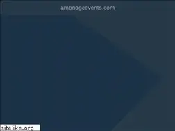 Sites similar to ambridgeevents.com